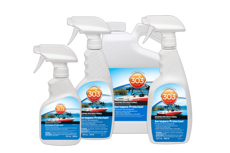 303 marine & aerospace protectant for boat surfaces gold