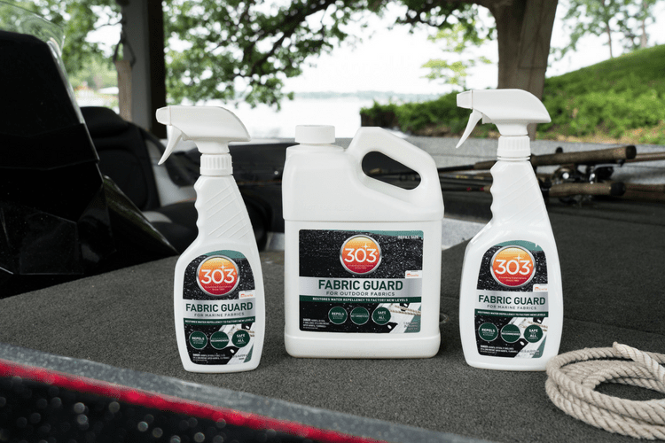303 Marine Fabric Guard - Restores Water and Stain Repellency To Factory  New Levels, Simple and Easy To Use, Manufacturer Recommended, Safe For All