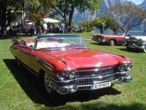 Cadillac Eldorado 59 red