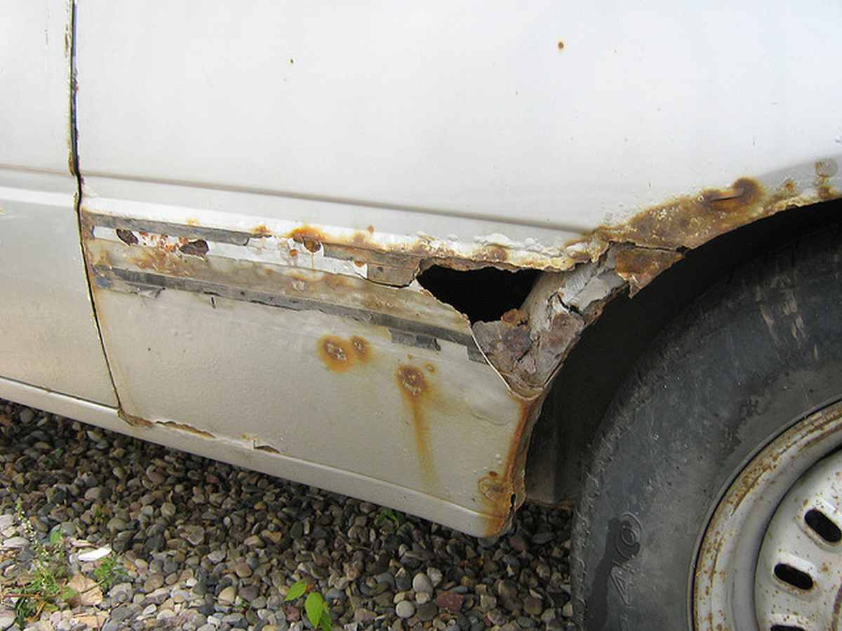 How to fix rust holes